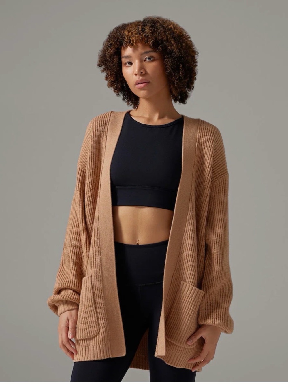 Tavi Alpine Cardigan camel